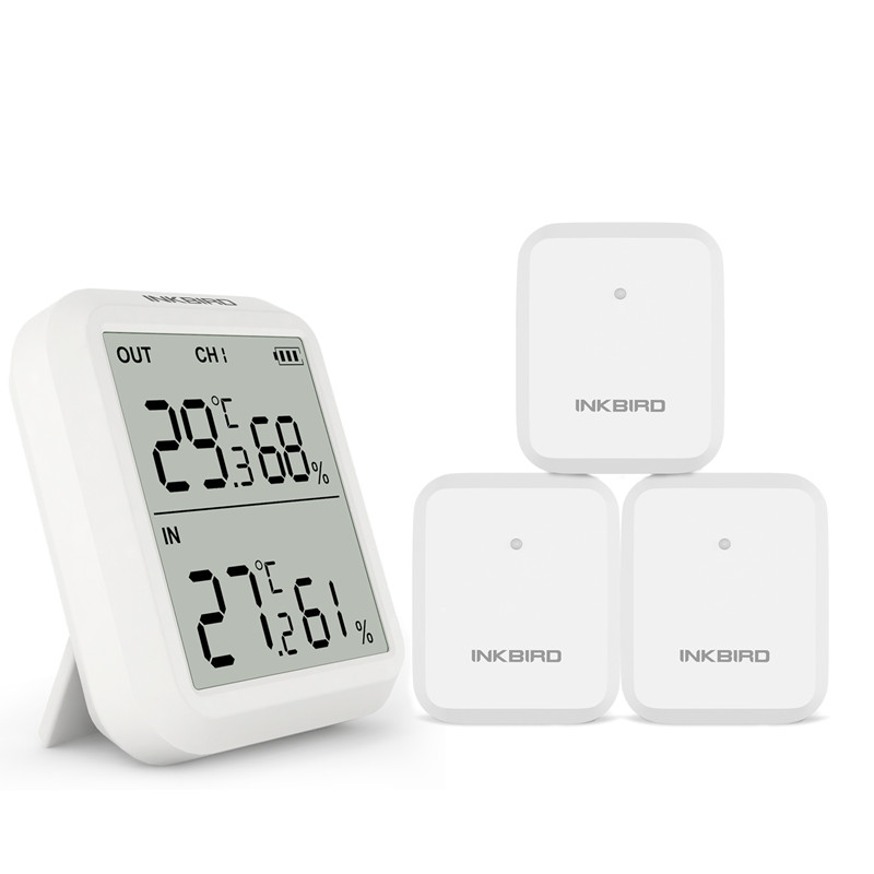Rain Gauge Digital - INKBIRD High Accuracy Digital Thermometer Hygrometer