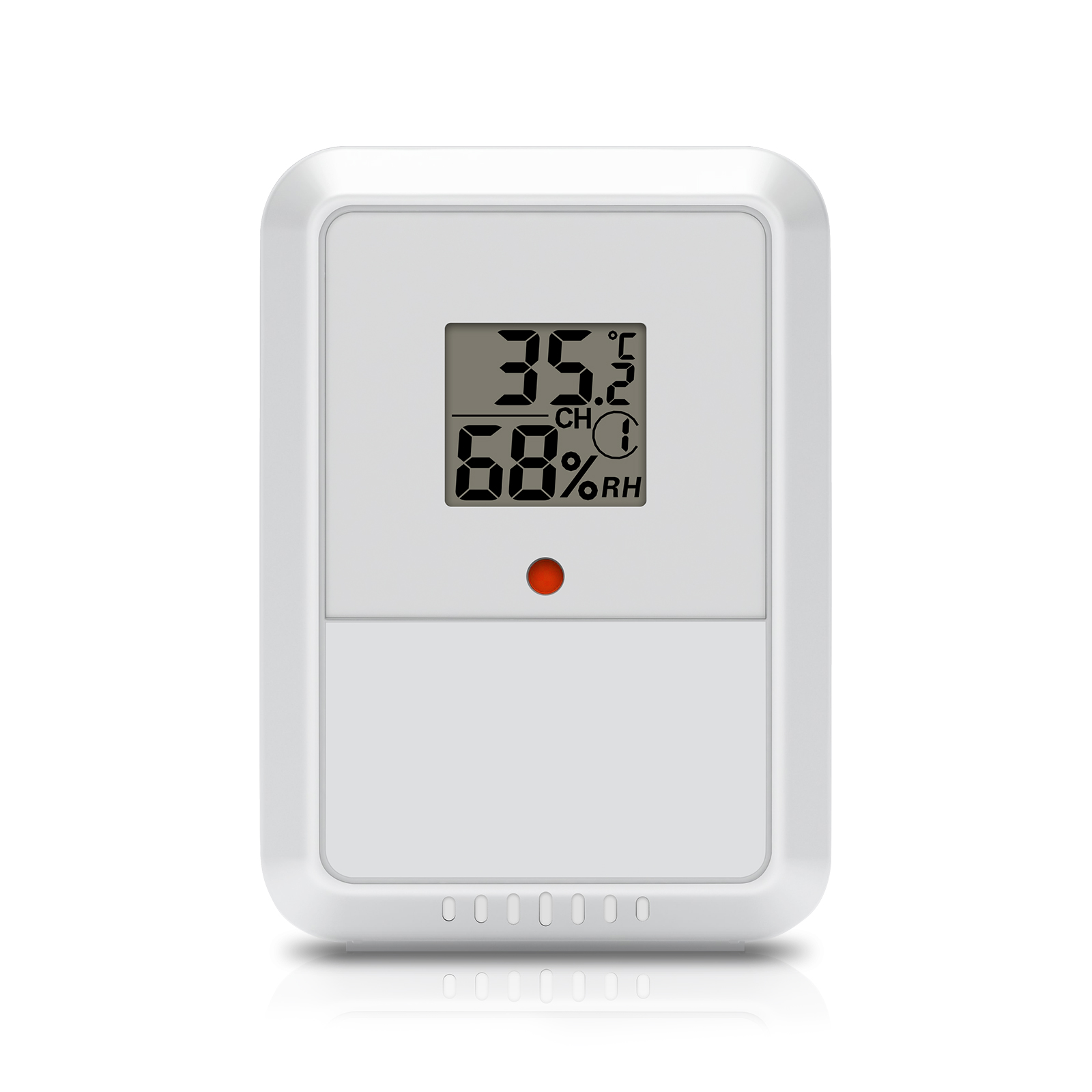 Rain Gauge Digital - Wireless Temperature & Humidity Monitor 433MHz