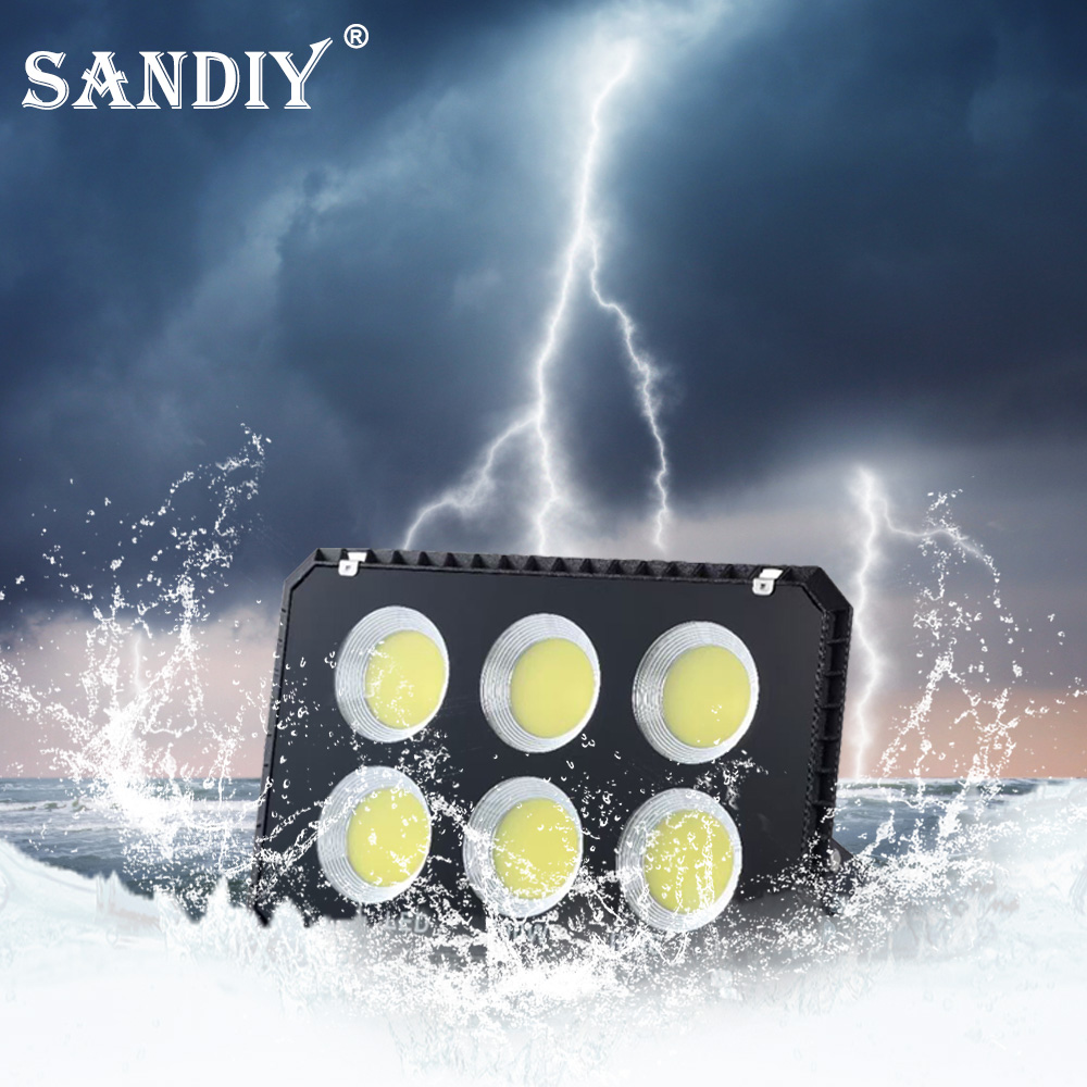 Smart Garden Solar Lights - LED Spotlight Outdoor Lighting 100W Projector
