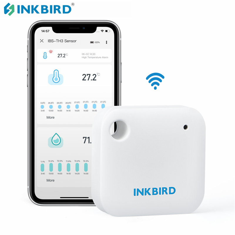 Rain Gauge Digital - INKBIRD Wi-Fi Smart Sensor for Real-Time