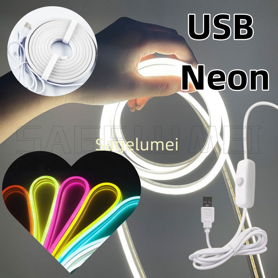 Colorful Neon LED Light Strip  - Smart Garden Youtube 评论和价格
