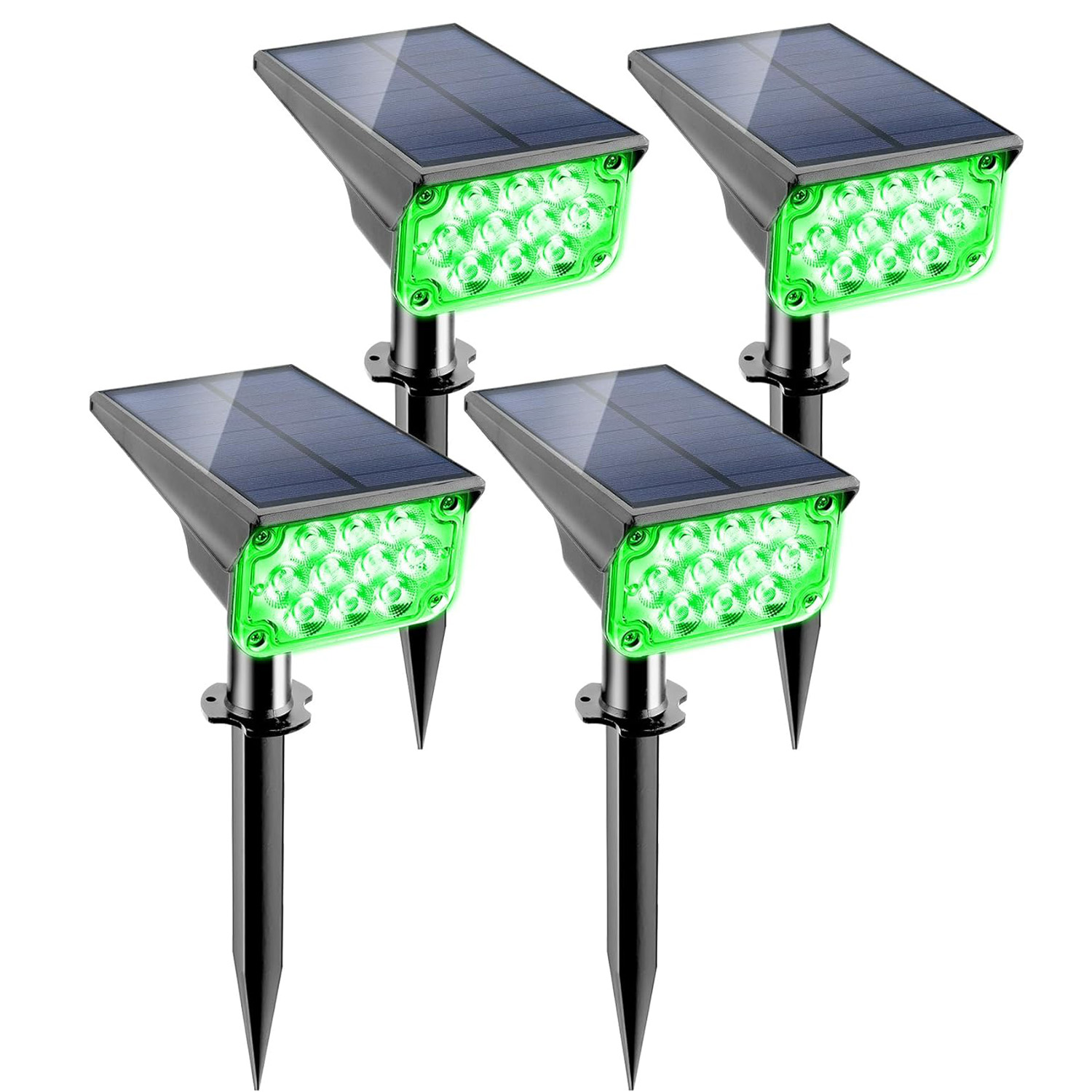 4pcs Solar Spotlight Outdoor G - Smart Garden Solar Lights 评论和价格