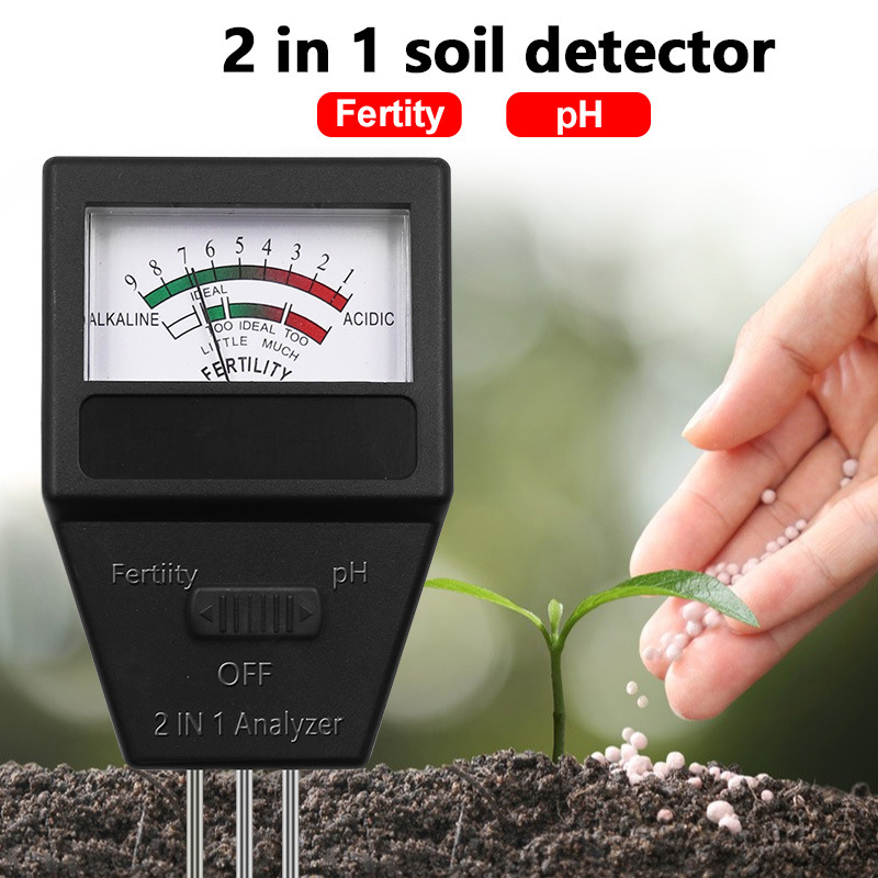 2 in 1 Soil PH Fertility Meter - Soil Test Digital 评论和价格