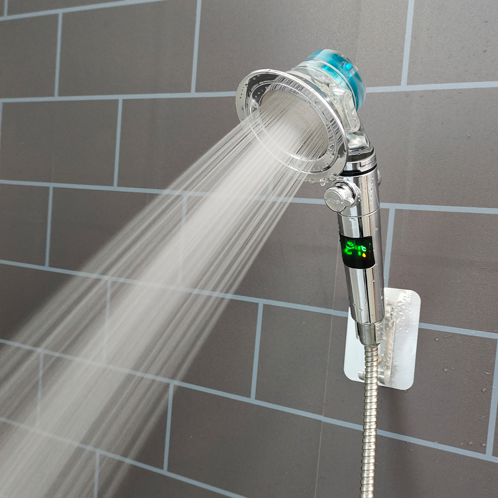 New LED Shower Head Temperatur - Rain Gauge Digital 评论和价格