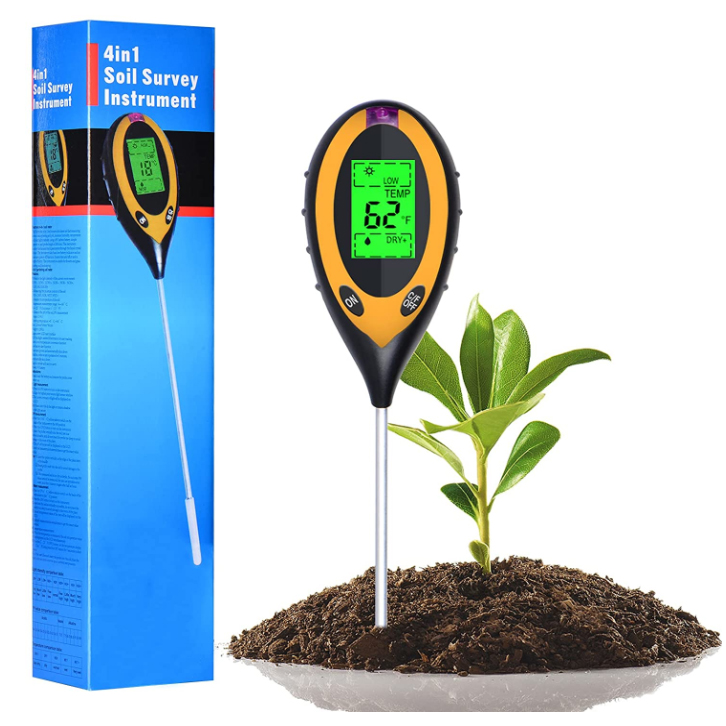 4 in 1 PH Light Temp Moisture  - Soil Test Digital 评论和价格