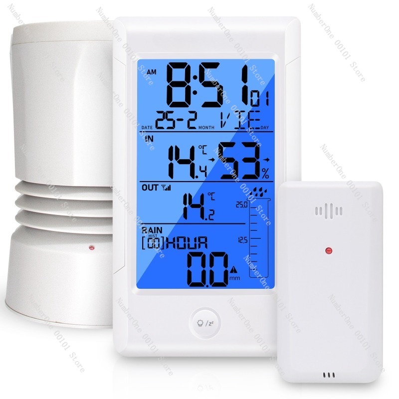 Wireless Weather Station with  - Rain Gauge Digital 评论和价格