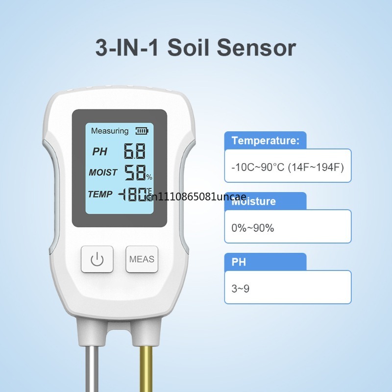 Digital 3 In 1 Soil Tester PH  - Soil Test Digital 评论和价格