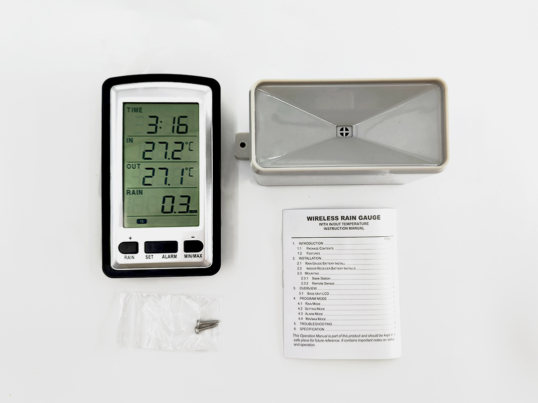 MISOL 1 UNIT of Wireless Rain  - Rain Gauge Digital 评论和价格