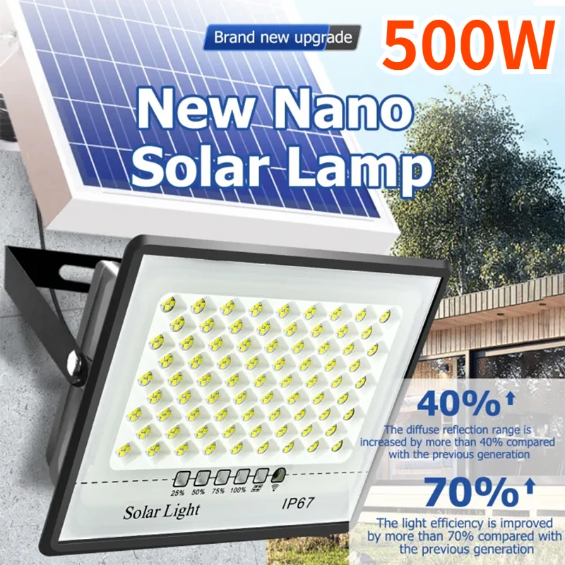 500W Solar Lights Outdoor Gard - Smart Garden Solar Lights 评论和价格