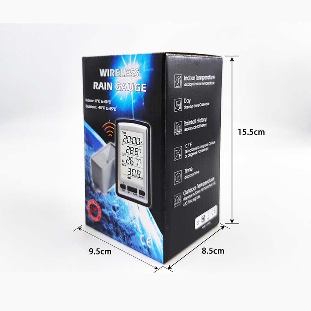 Digital Wireless Rain Gauge We - Rain Gauge Digital 评论和价格